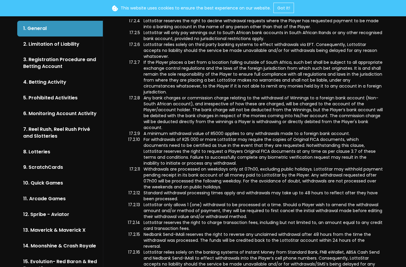 LottoStar dated first-party source capture